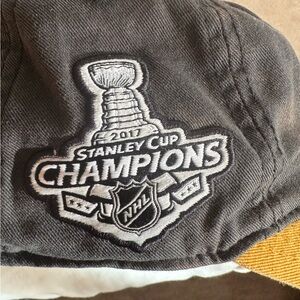 Pittsburgh penguins 2017 Stanley cup hat brand ReebokAdjustable.Collectors item